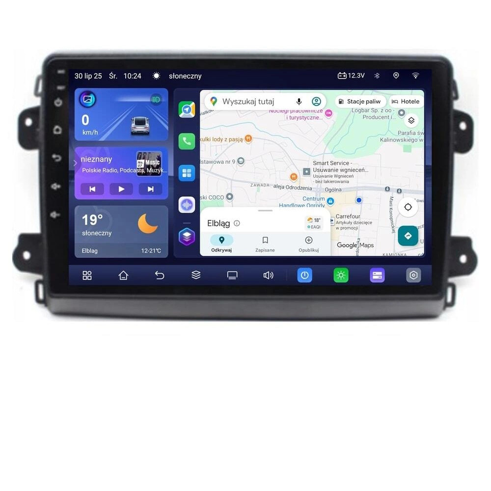 Stacja multimedialna Fiat Ducato 2021 - 2025 GMS 7789TQ Navix