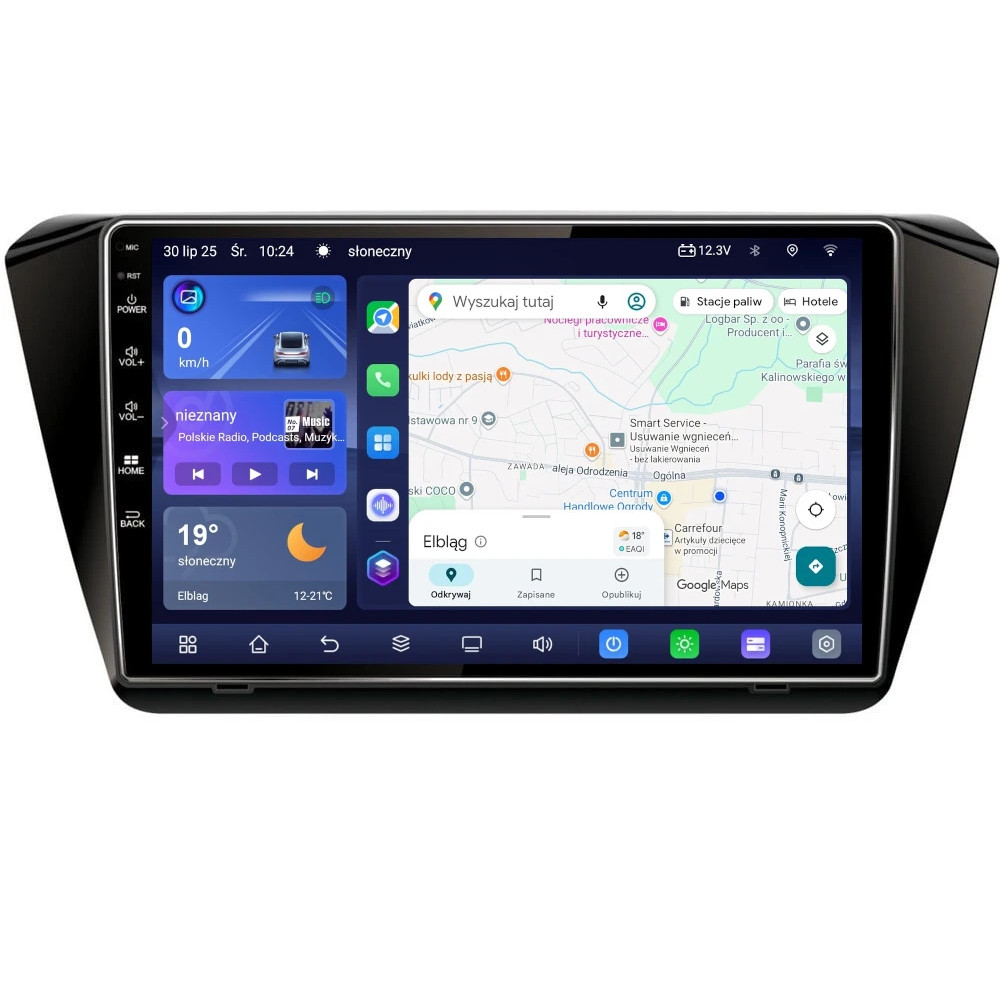 Stacja multimedialna Skoda Superb 2015 - 2019 GMS 7784TQ Navix