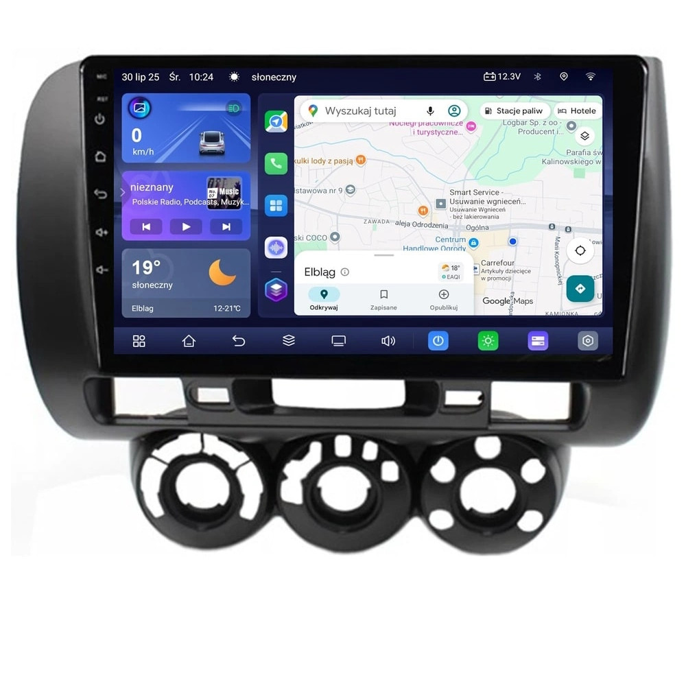 Stacja multimedialna Honda Jazz 2001 - 2007 GMS 7785TQ Navix