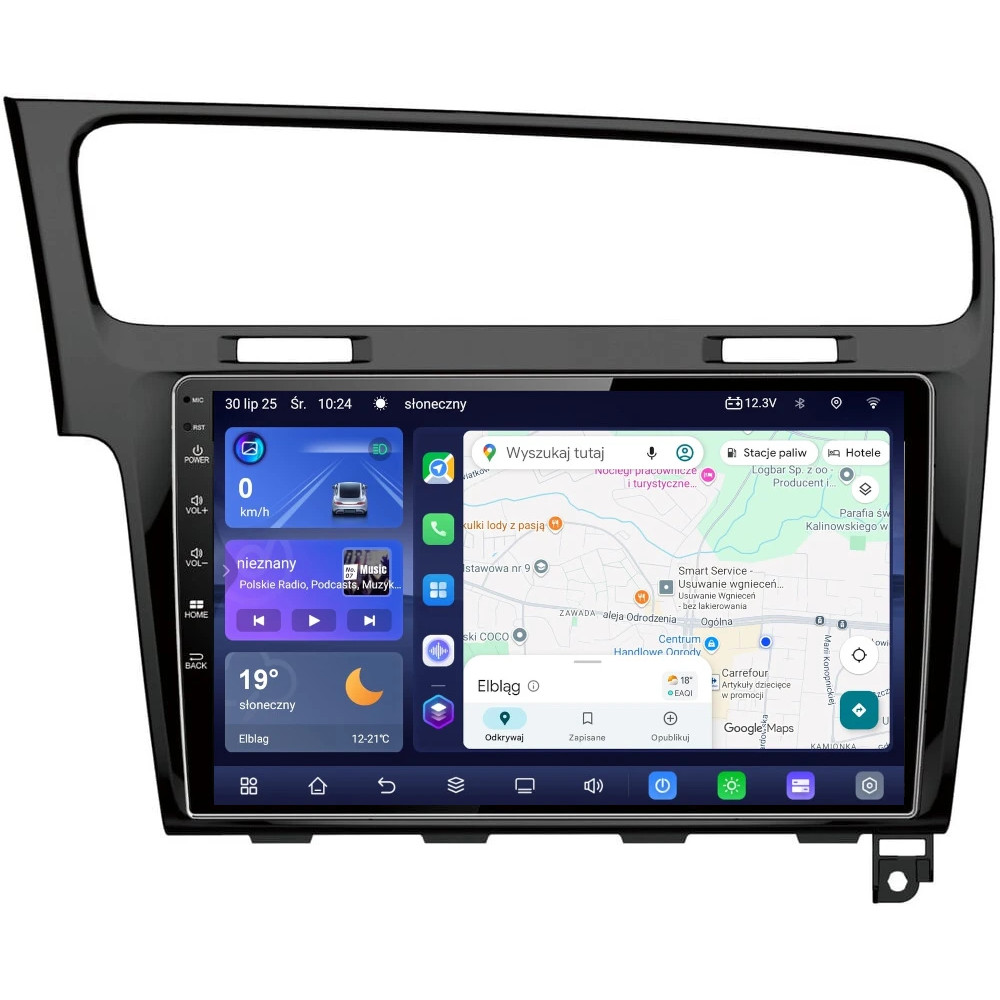 Stacja multimedialna Volkswagen Golf 7 2012 - 2020 GMS 7788TQ Navix