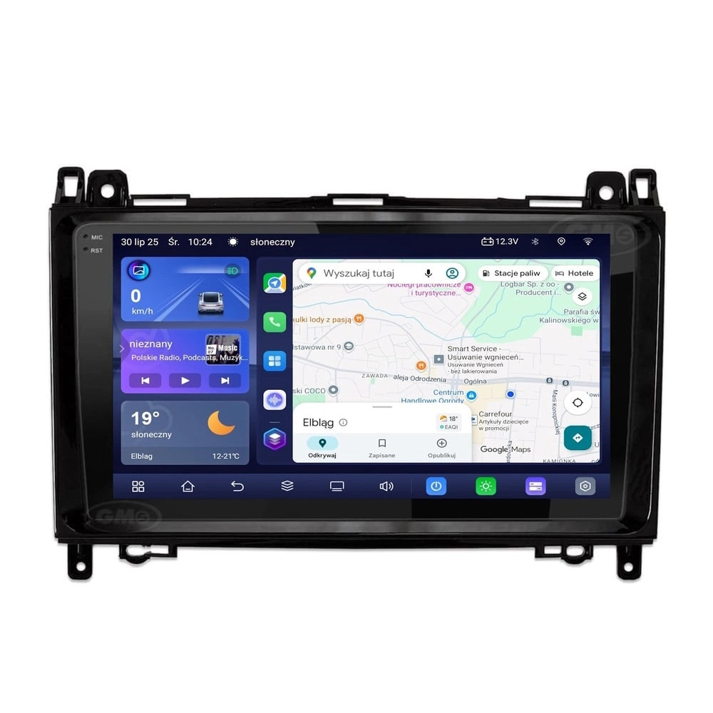 Stacja multimedialna Mercedes Viano W639 2006 - 2014 GMS 7787TQ Navix