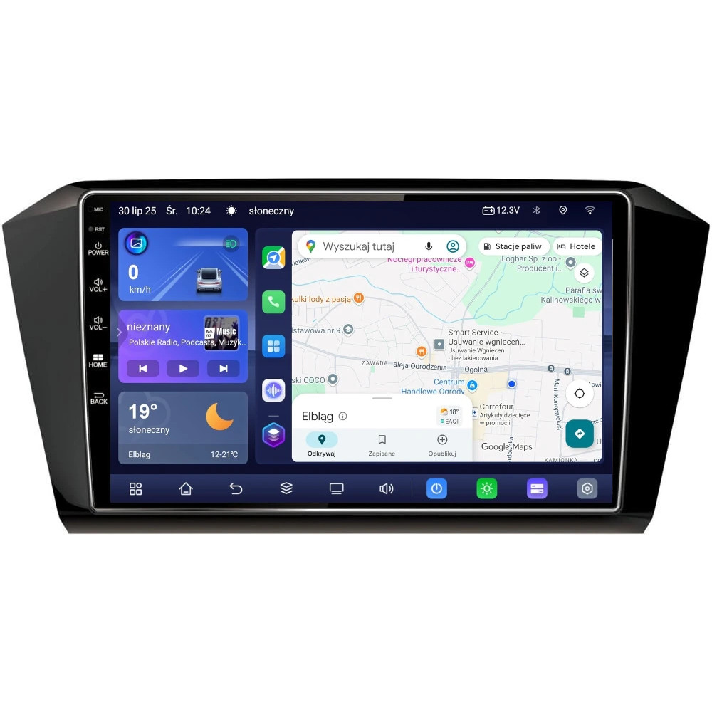 Stacja multimedialna Volkswagen Passat 2014 - 2019 GMS 7788TQ Navix