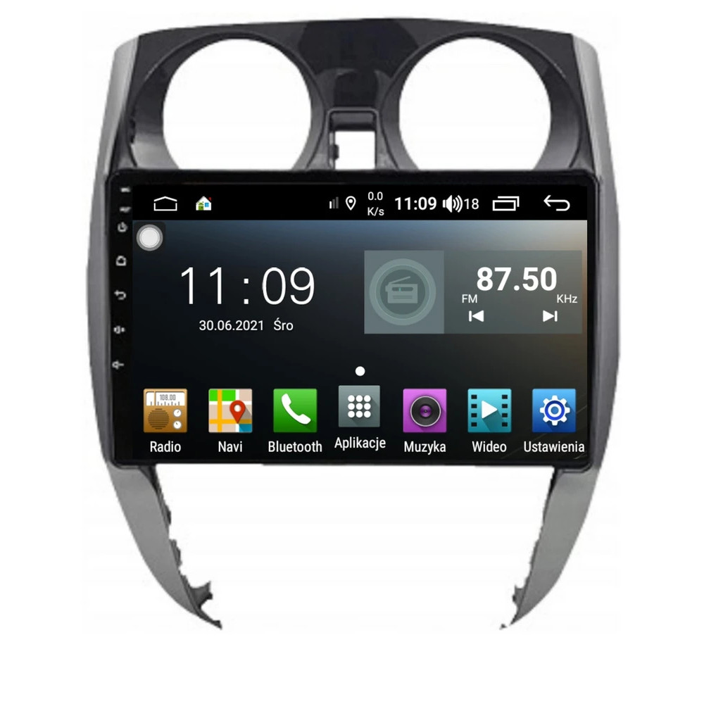 Stacja multimedialna Nissan Note 2012 - 2020 GMS 9974TQ 4+32GB Navix