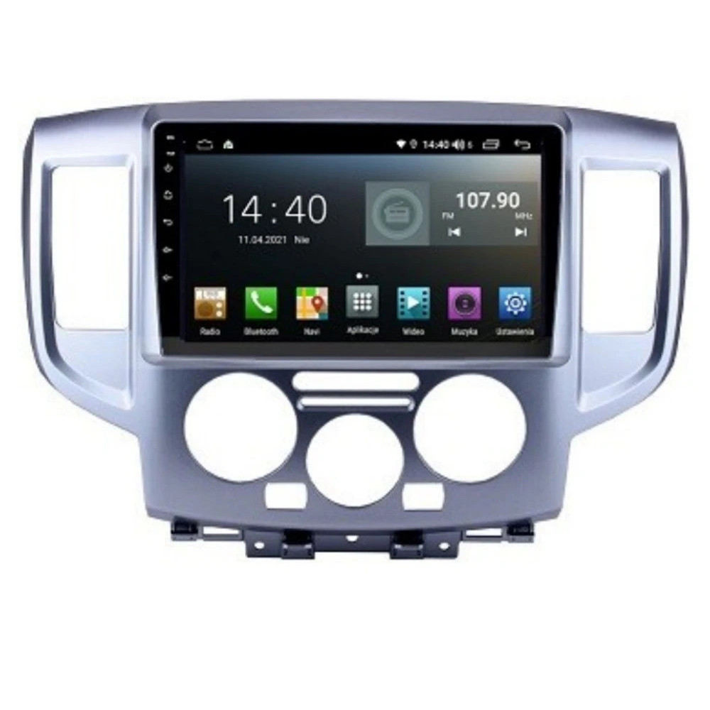 Stacja multimedialna Nissan NV200 2014 - 2018 manuala klimatyzacja GMS 9979TQ Navix