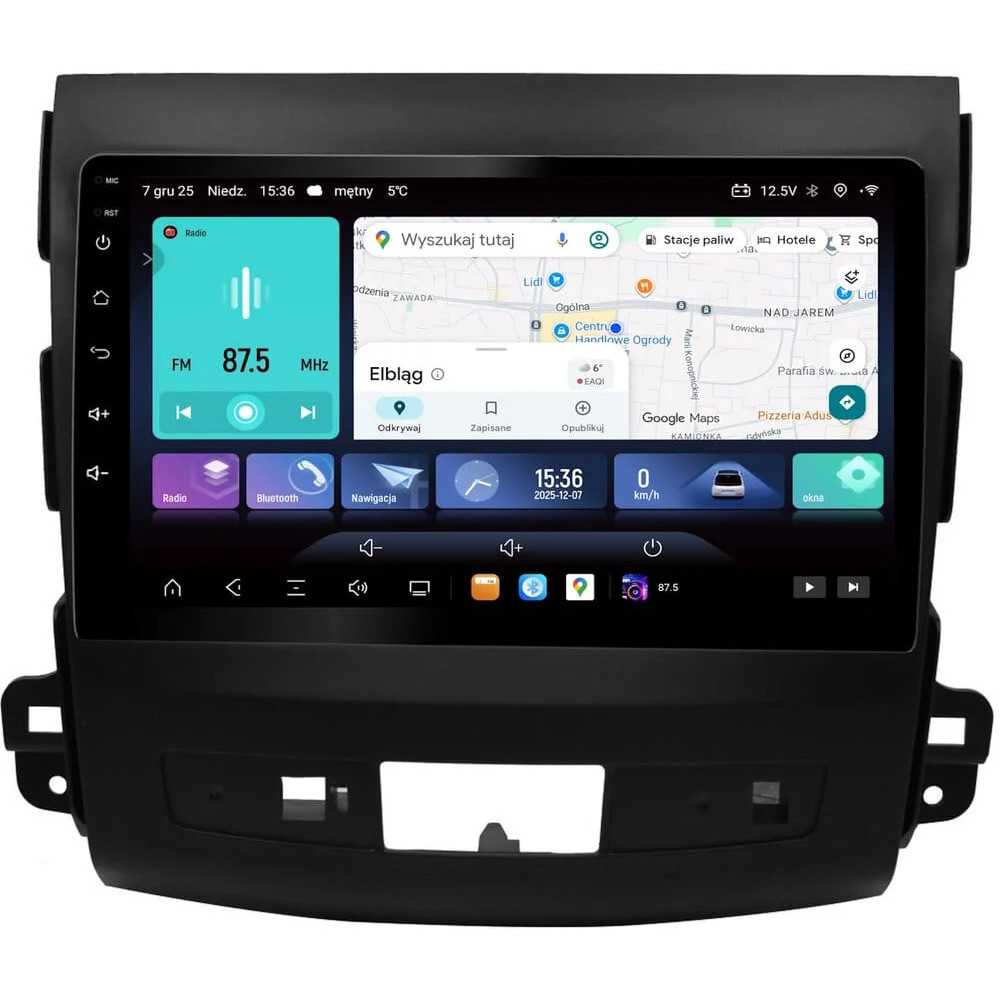 Stacja multimedialna Mitsubishi Outlander 2007 - 2013 GMS 9885EV Navix