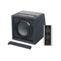 Subwoofer ALPINE SWE-815 - głośnik 20cm, aktywny, obudowa zamknięta lub bass-reflex