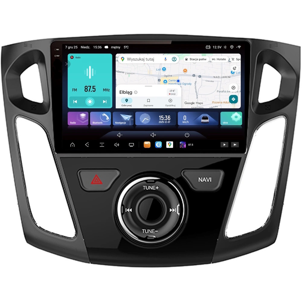 Stacja multimedialna Ford Focus 2012 - 2017 GMS 9887EV Navix