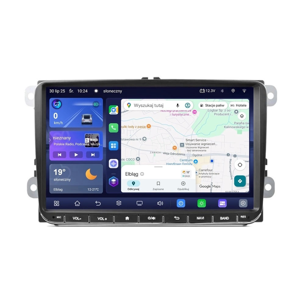 Stacja multimedialna Volkswagen Tiguan 2007 - 2016 GMS 7726TQ Navix