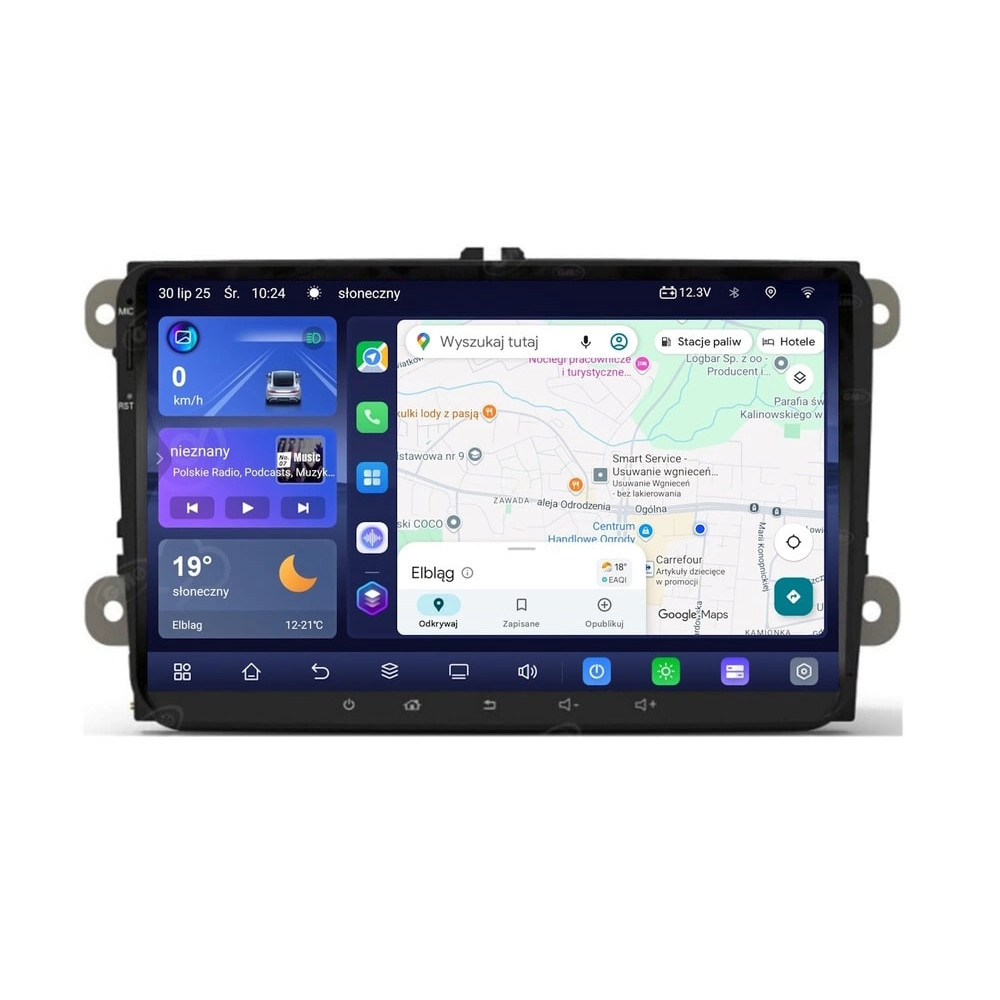 Stacja multimedialna Volkswagen Tiguan 2007 - 2016 GMS 7728TQ Navix