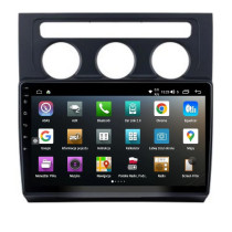 Stacja multimedialna Volkswagen Touran 2003 - 2009 automatyczna klimatyzacja GMS 9974TQ 4+32GB Navix