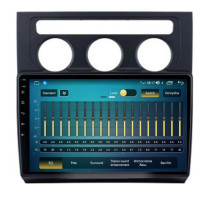 Stacja multimedialna Volkswagen Touran 2003 - 2009 automatyczna klimatyzacja GMS 9974TQ 4+32GB Navix