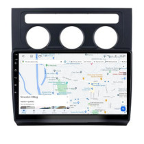 Stacja multimedialna Volkswagen Touran 2003 - 2009 automatyczna klimatyzacja GMS 9978TQ Navix