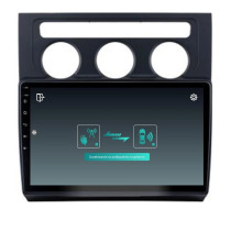 Stacja multimedialna Volkswagen Touran 2003 - 2009 automatyczna klimatyzacja GMS 9978TQ Navix