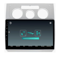 Stacja multimedialna Volkswagen Touran 2003 - 2009 manualna klimatyzacja GMS 9978TQ Navix