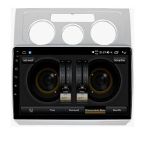 Stacja multimedialna Volkswagen Touran 2003 - 2009 manualna klimatyzacja GMS 9978TQ Navix