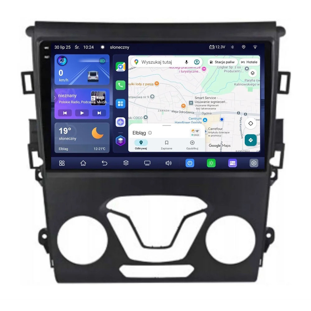 Stacja multimedialna Ford Mondeo MK5 2014 - 2018 GMS 7787TQ Navix