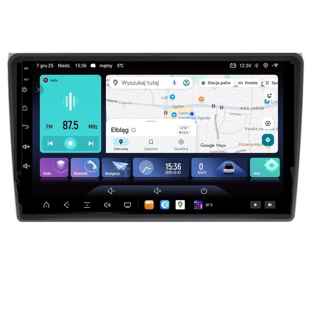 Stacja multimedialna Audi A4 2002 - 2008 GMS 9885EV Navix