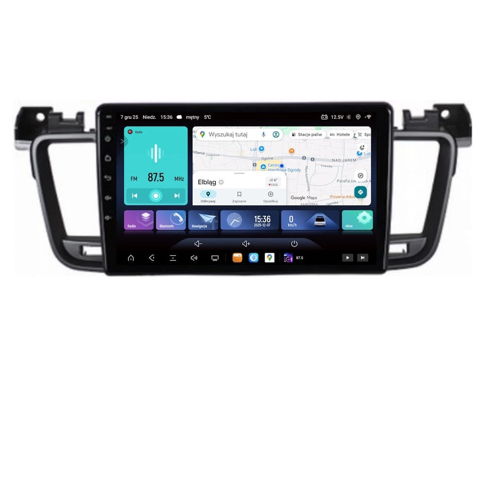 Stacja multimedialna Peugeot 508 2010 - 2017 GMS 9885EV Navix
