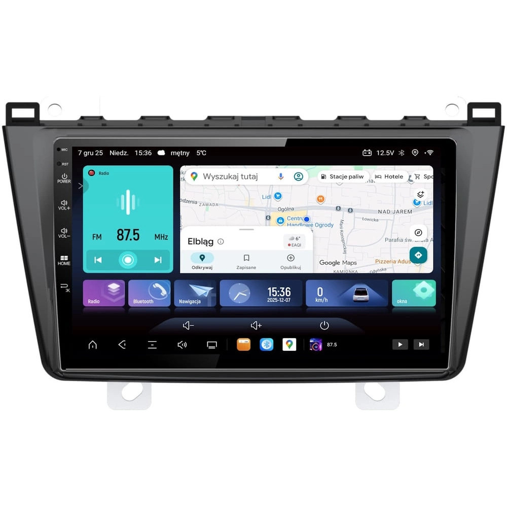 Stacja multimedialna Mazda 6 2007 - 2012 GMS 9885EV Navix