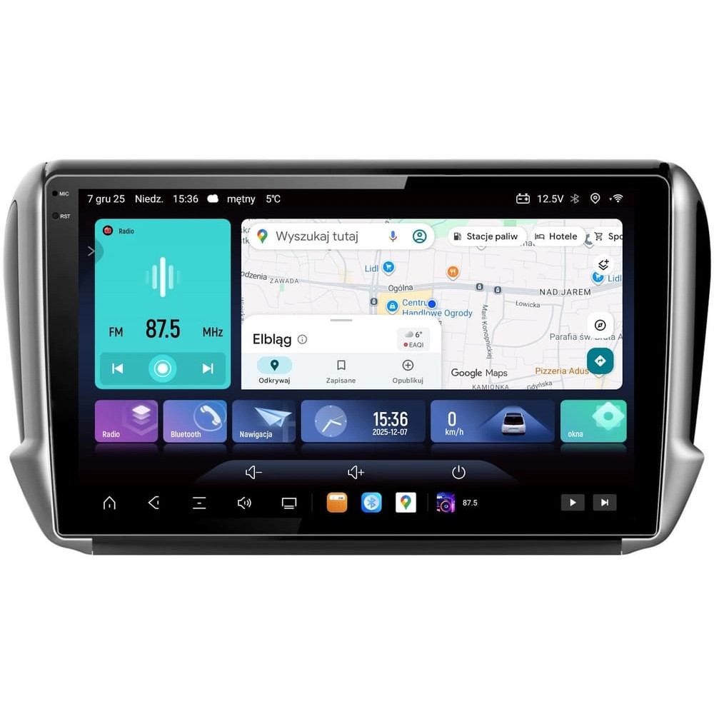 Stacja multimedialna Peugeot 2008 2014 - 2018 GMS 9886EV Navix