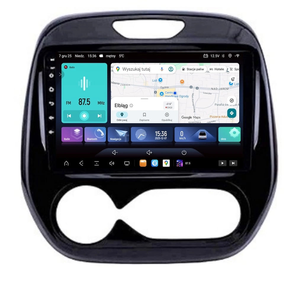 Stacja multimedialna Renault Captur 2013 - 2019 GMS 9885EV Navix