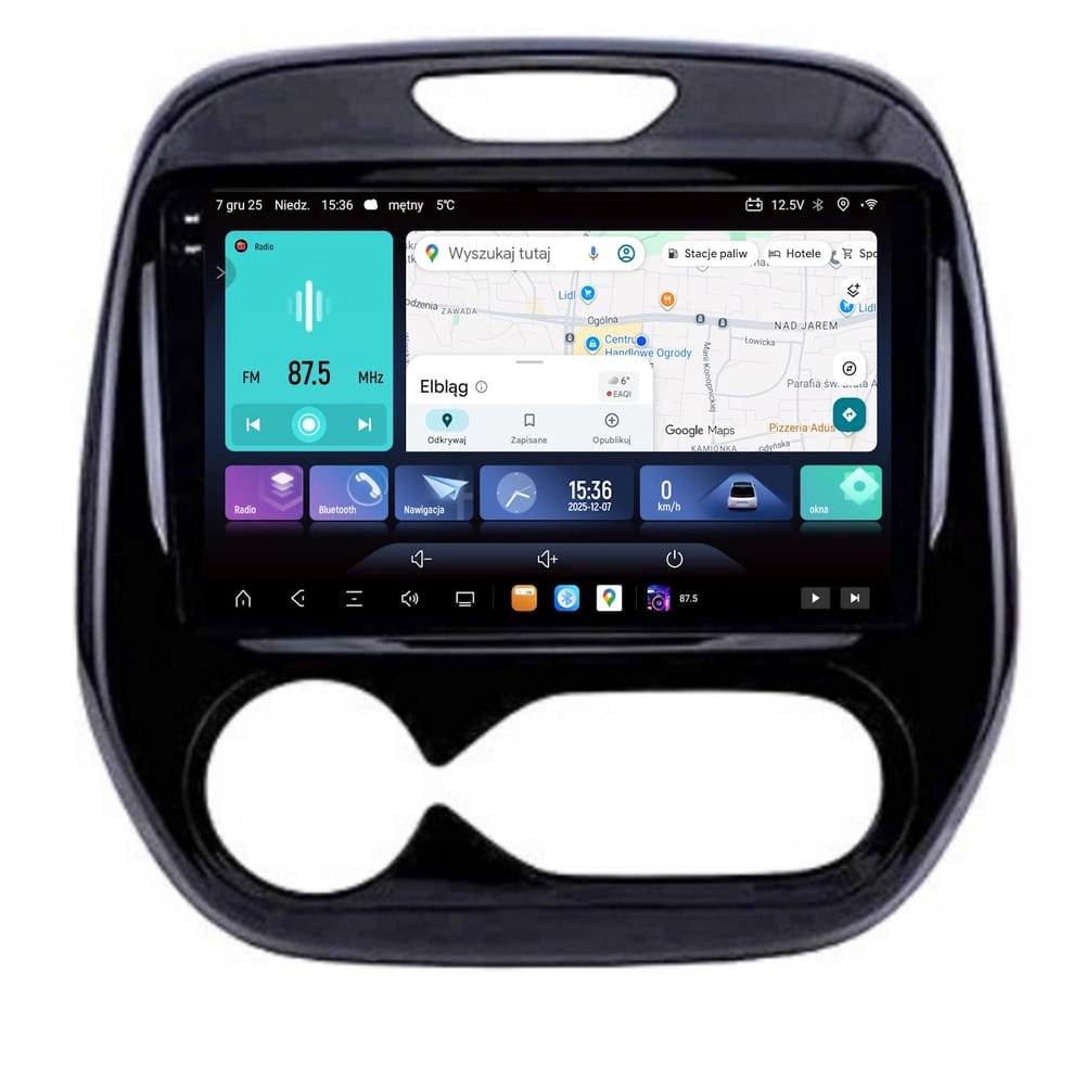 Stacja multimedialna Renault Captur 2013 - 2019 GMS 9887EV Navix