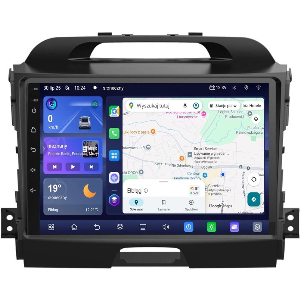 Stacja multimedialna Kia Sportage 2010 - 2015 GMS 7785TQ Navix