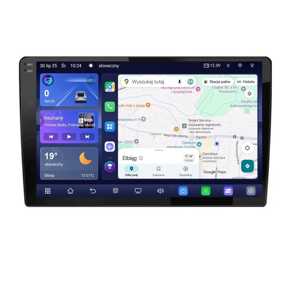 Stacja multimedialna Fiat 500L 2012 - 2017 GMS 7786TQ Navix