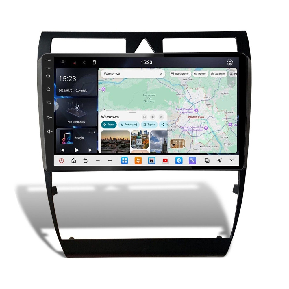 Stacja multimedialna Audi A6 1997 - 2004 GMS 6675RK Navix