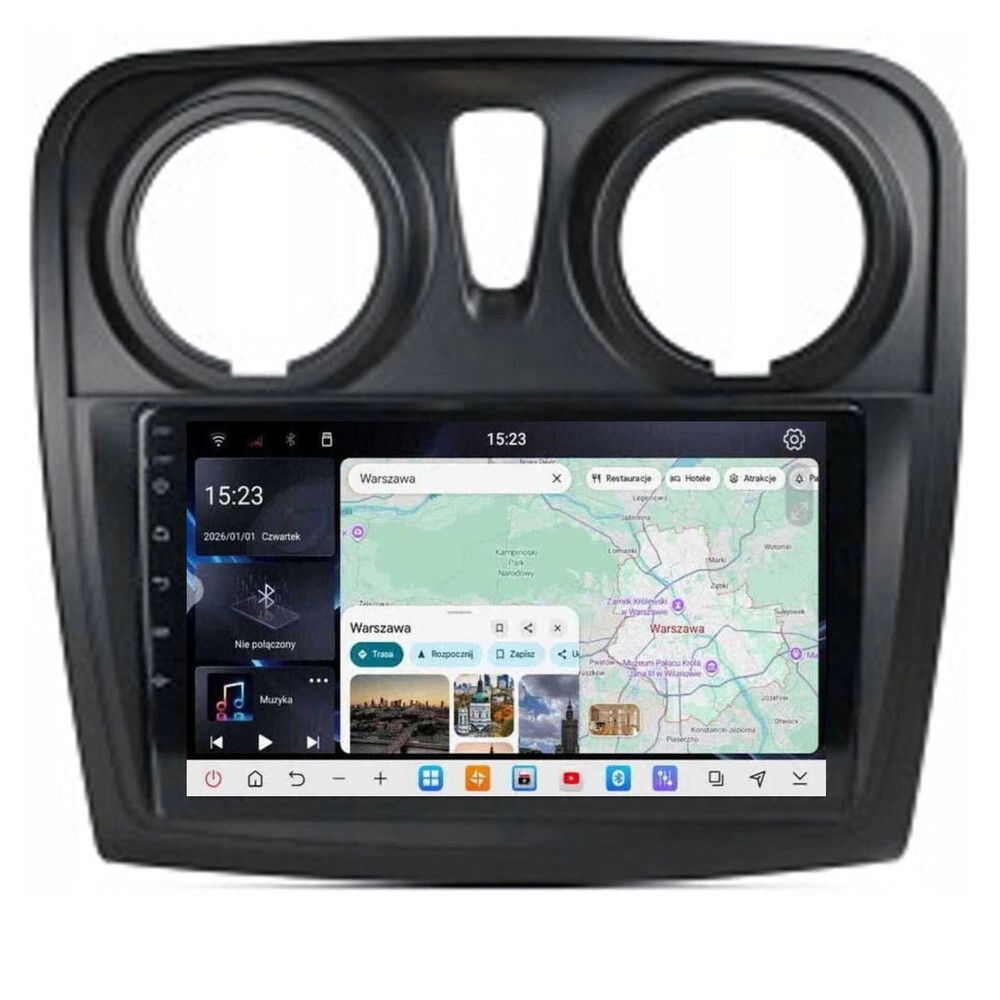 Stacja multimedialna Dacia Logan 2012 - 2017 GMS 6675RK Navix