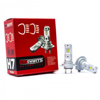 Żarówki LED Einparts EPLH71 H7 H18 Krótkie 2 SMD 6000K CANBUS