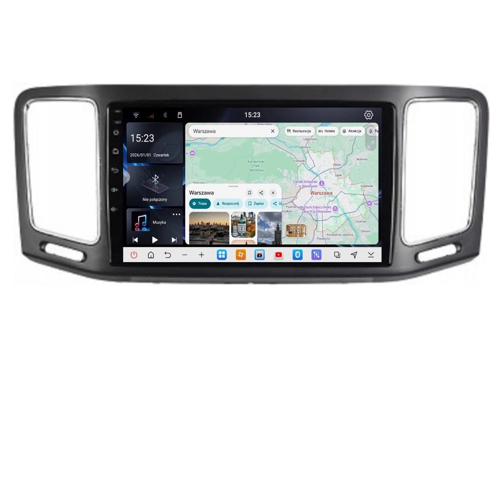 Stacja multimedialna Volkswagen Sharan 2010 - 2018 GMS 6675RK Navix