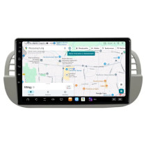 Stacja multimedialna Fiat 500 2007 - 2014 GMS 9885EV Navix