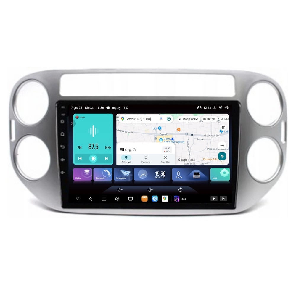 Stacja multimedialna Volkswagen Tiguan 2007 - 2016 GMS 9885EV Navix
