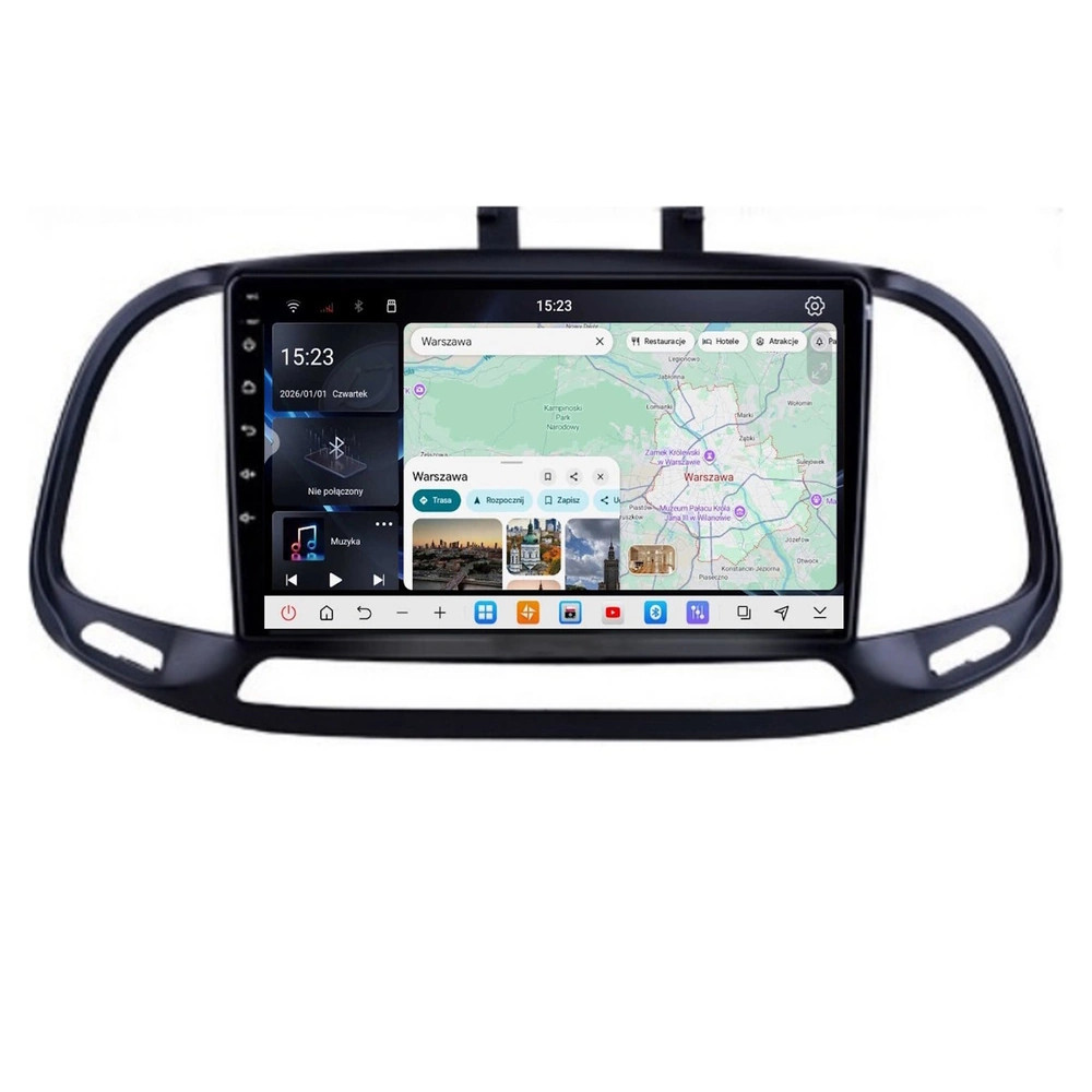 Stacja multimedialna Fiat Doblo 2015 - 2022 GMS 6675RK Navix