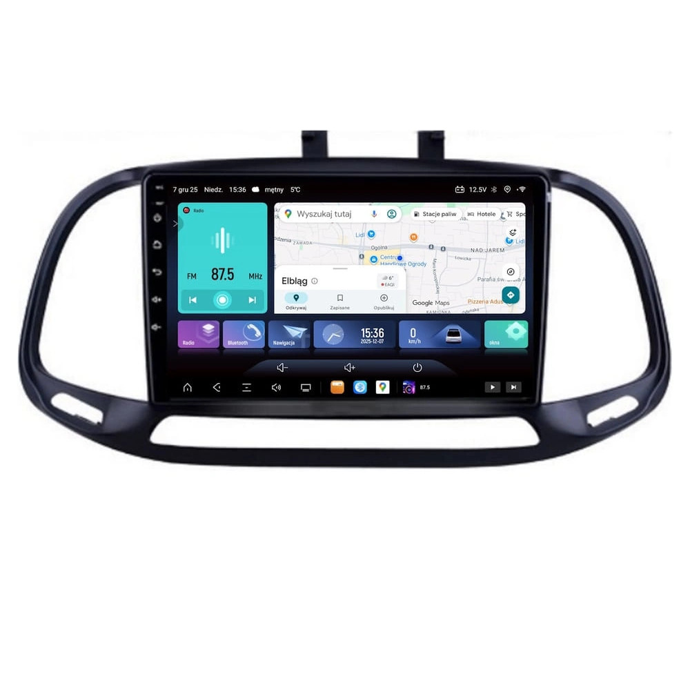 Stacja multimedialna Fiat Doblo 2015 - 2022 GMS 9885EV Navix