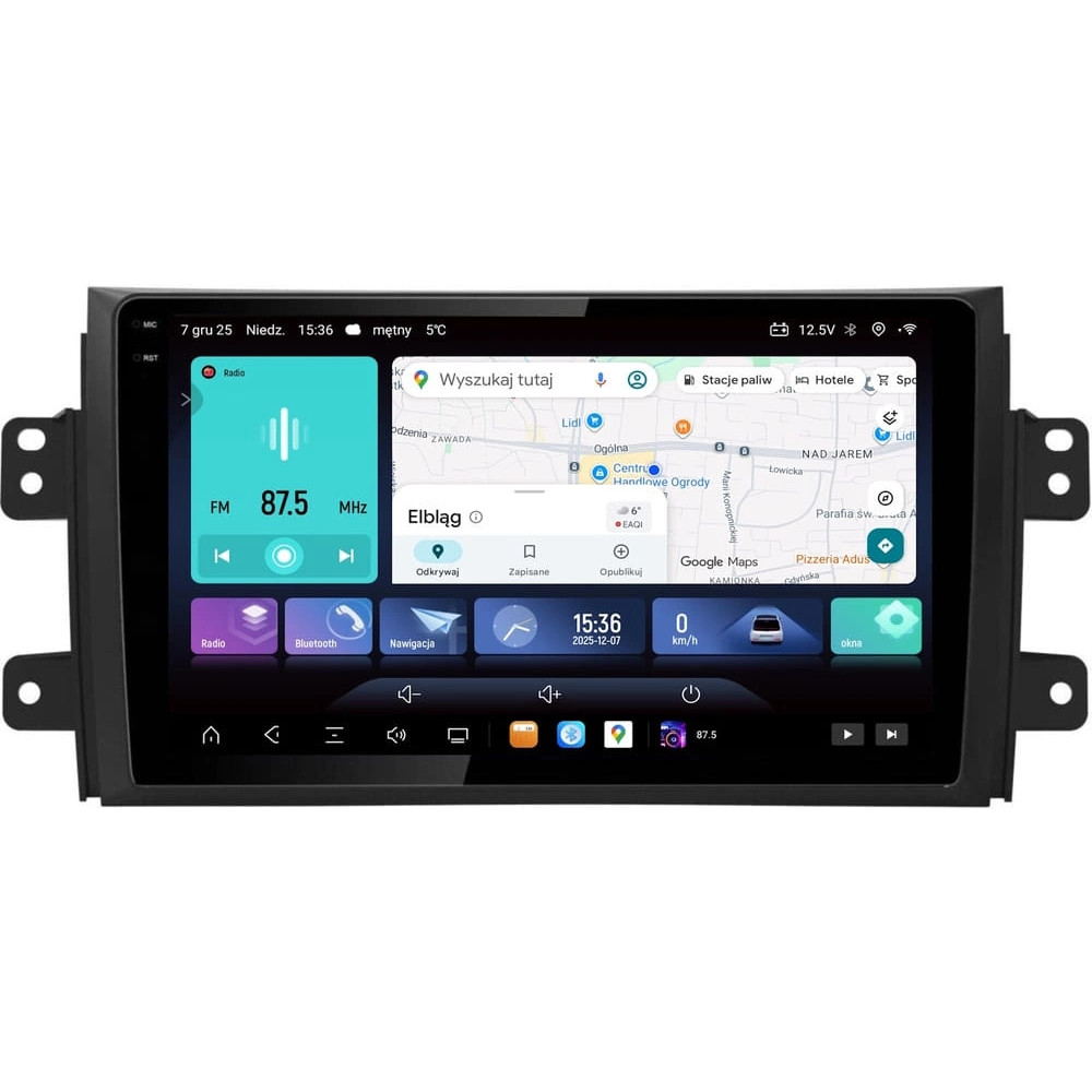 Stacja multimedialna Suzuki SX4 2006 - 2014 GMS 9887EV Navix