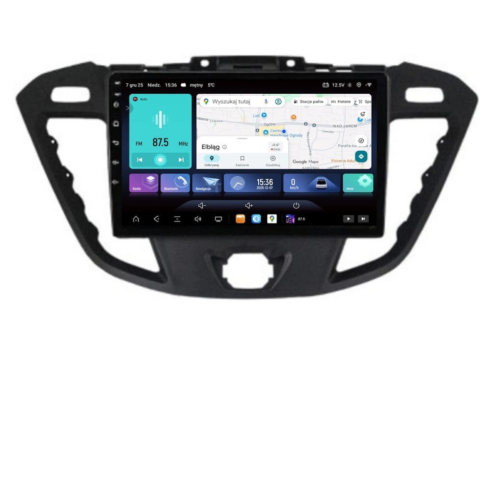 Stacja multimedialna Ford Transit Custom 2013 - 2018 GMS 9885EV Navix