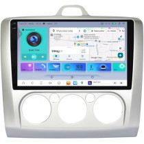 Stacja multimedialna Ford Focus 2007 - 2011 manualna klimatyzacja GMS 9887EV Navix