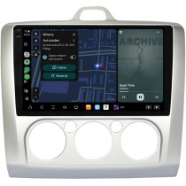 Stacja multimedialna Ford Focus 2007 - 2011 manualna klimatyzacja GMS 9887EV Navix