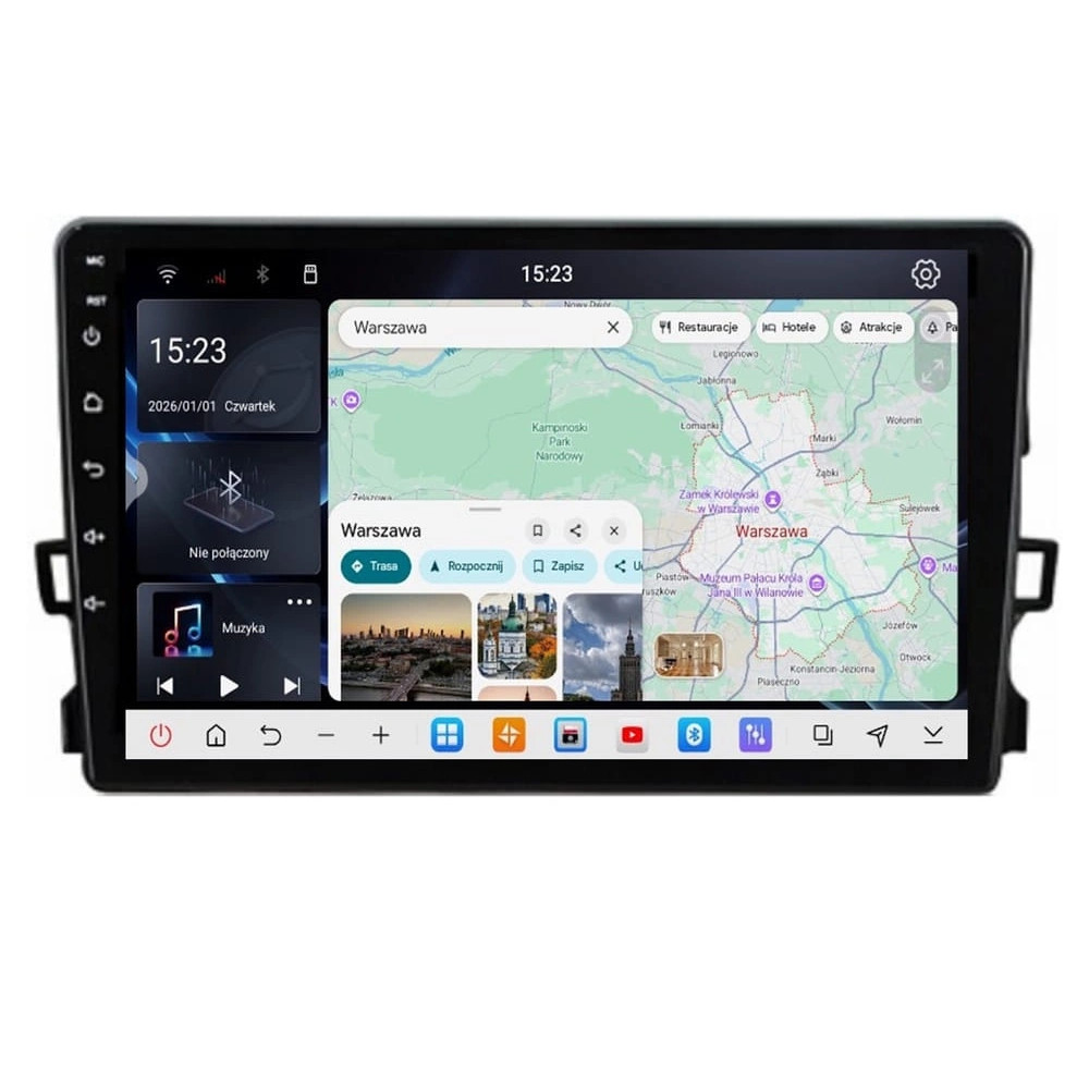 Stacja multimedialna Toyota Auris 2006 - 2012 GMS 6675RK Navix