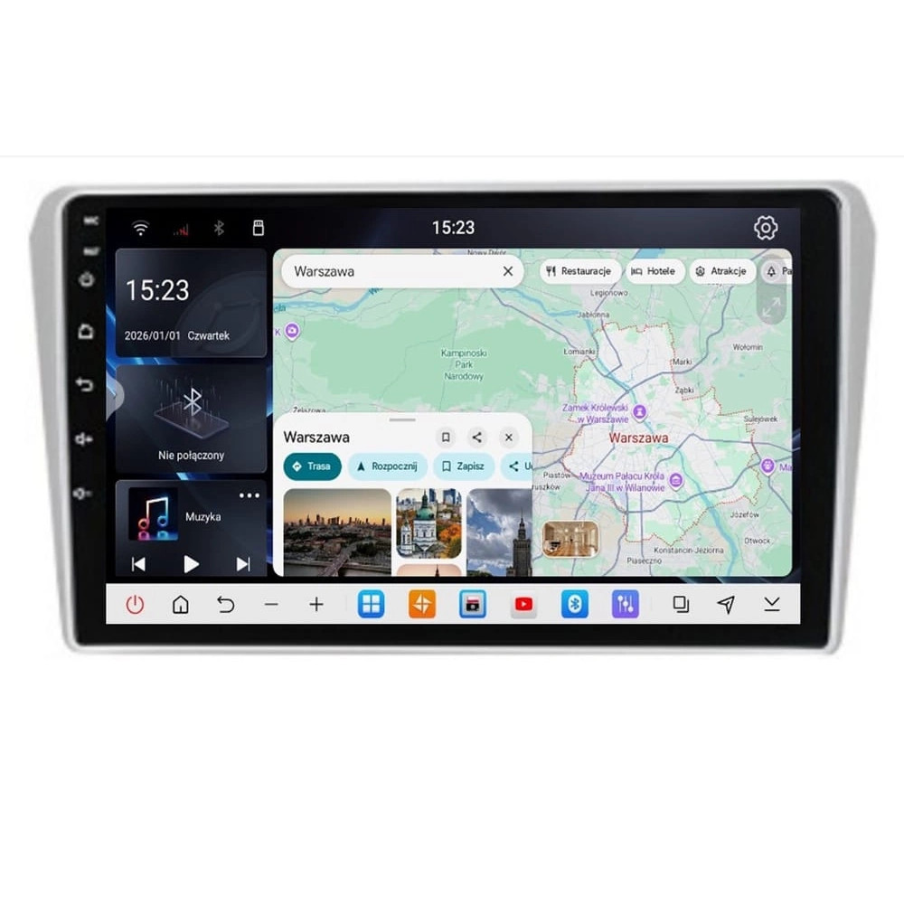 Stacja multimedialna Toyota Avensis T25 2003 - 2009 GMS 6675RK Navix