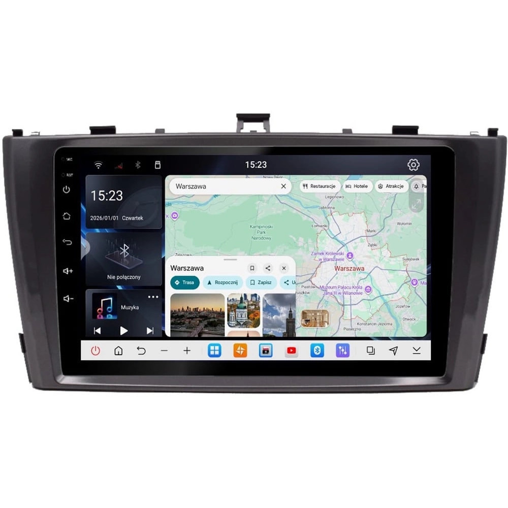 Stacja multimedialna Toyota Avensis T27 2009 - 2014 GMS 6675RK Navix