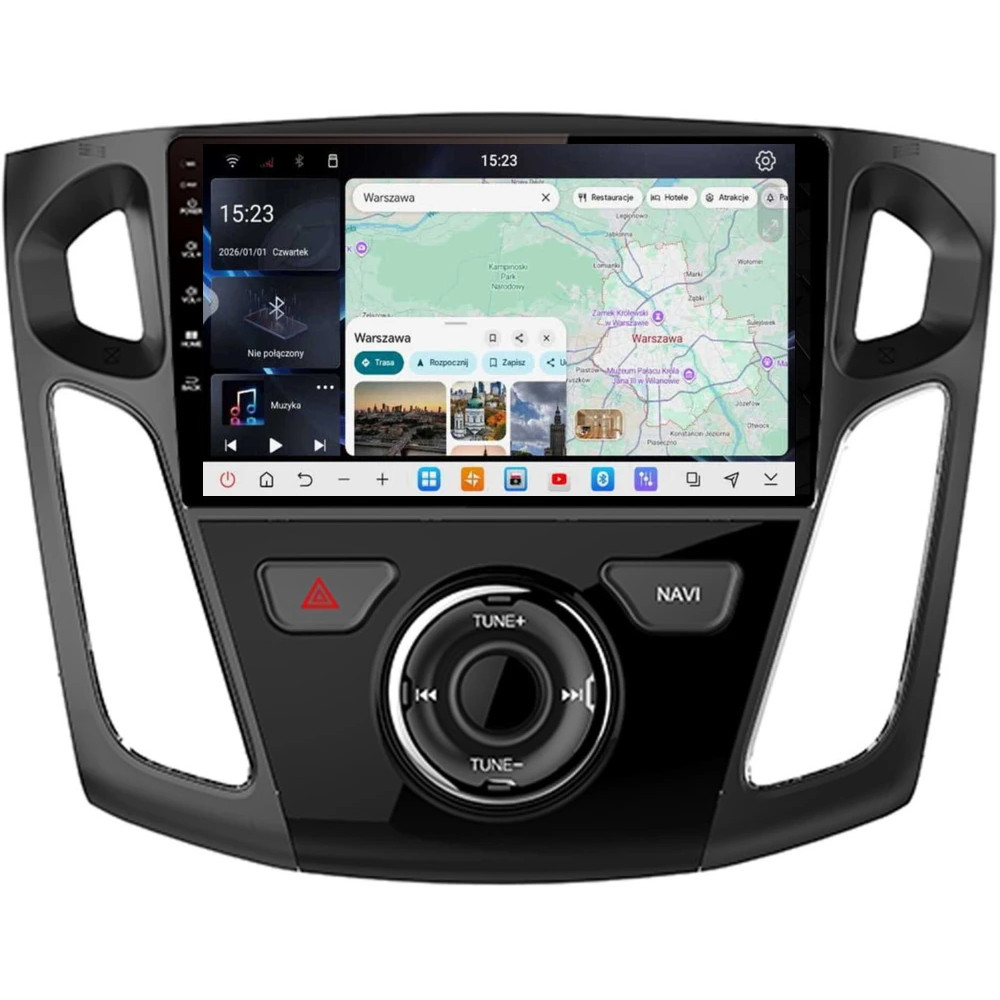 Stacja multimedialna Ford Focus 2012 - 2017 GMS 6675RK Navix