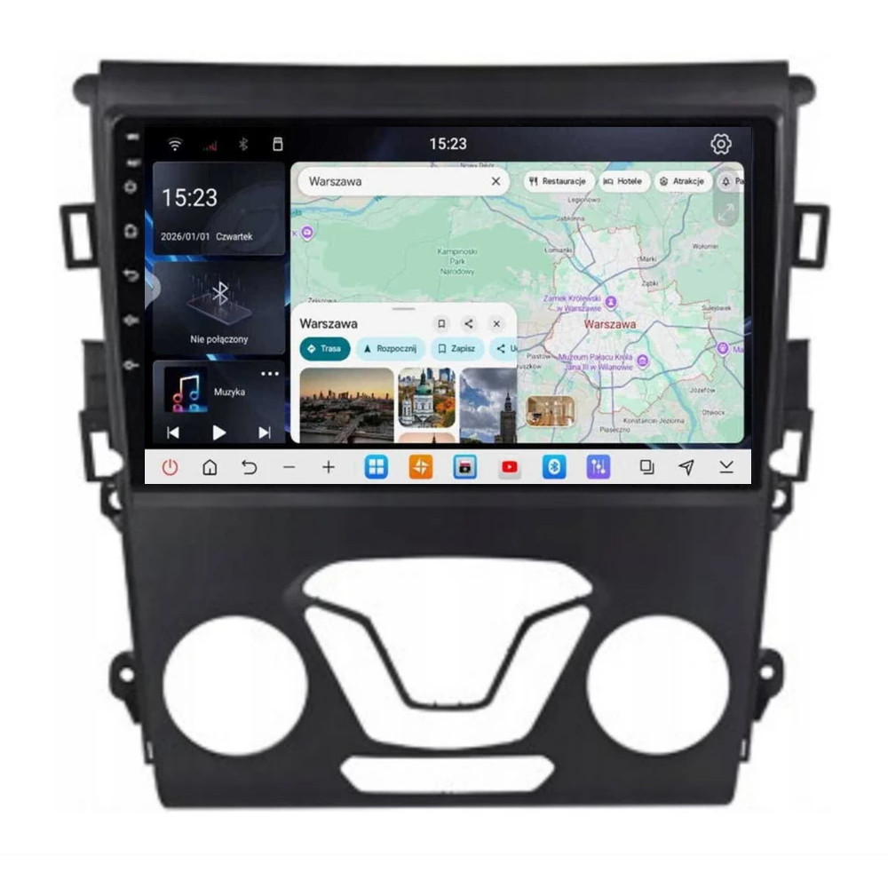 Stacja multimedialna Ford Mondeo MK5 2014 - 2018 GMS 6675RK Navix
