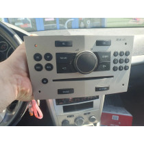 Ramka Radia 1DIN srebrna Opel Antara, Astra H, Corsa D, Zafira B