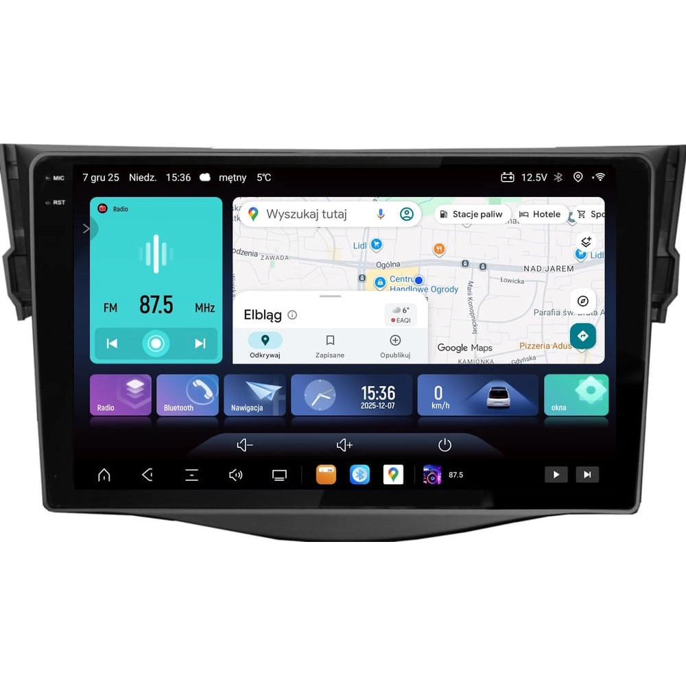 Stacja multimedialna Toyota RAV4 2007 - 2012 GMS 9887EV Navix