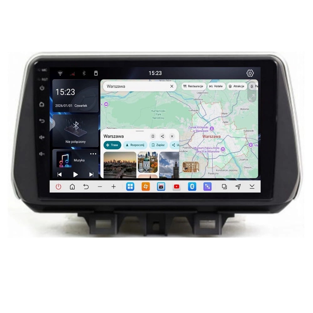 Stacja multimedialna Hyundai i30 2018 - 2023 GMS 6675RK Navix