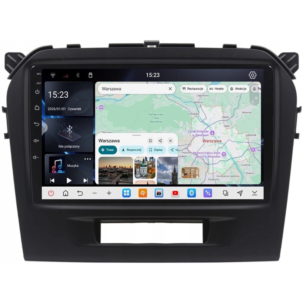Stacja multimedialna Suzuki Vitara 2015 - 2022 GMS 6675RK Navix