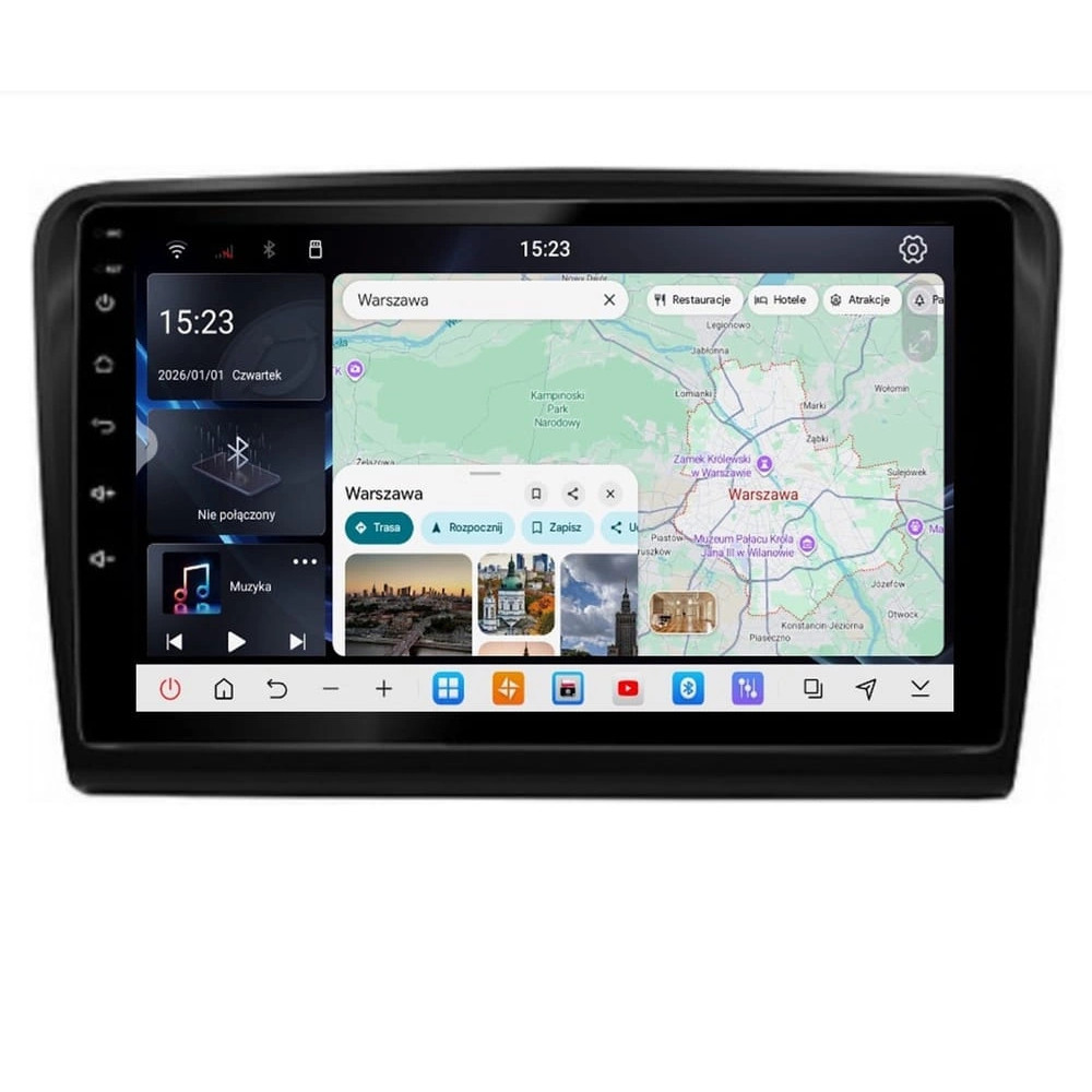 Stacja multimedialna Skoda Superb 2009 - 2014 GMS 6674RK Navix